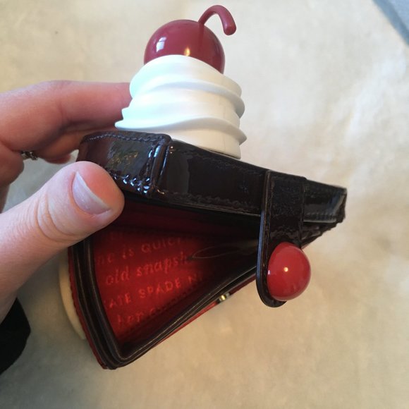 kate spade ma cherie 3d cake coin purse mini wallet *please read* - Picture 14 of 14